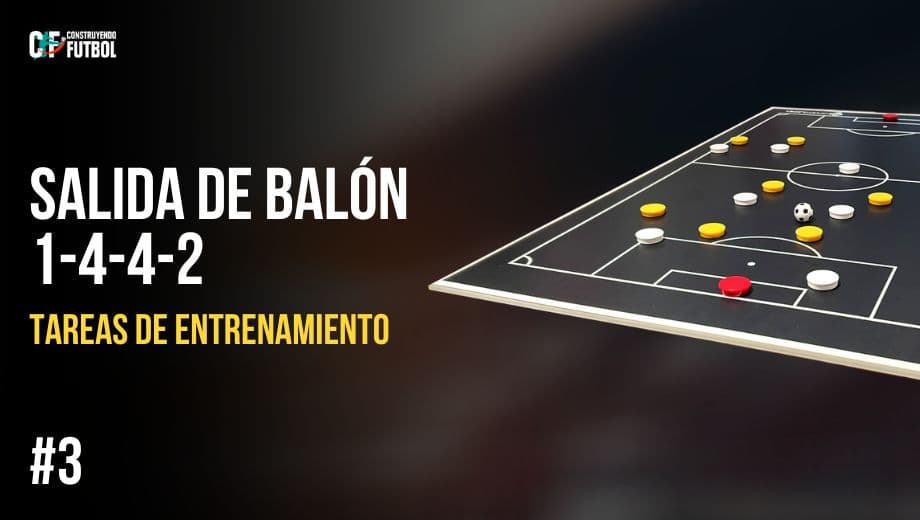 Salida de balón en 1-4-4-2